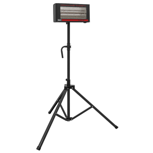 Sealey Infrared Quartz Heater with Tripod Stand 230V 1.2kW