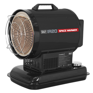 Sealey Space Warmer® Infrared Paraffin/Kerosene/Diesel Heater 70,000Btu/hr