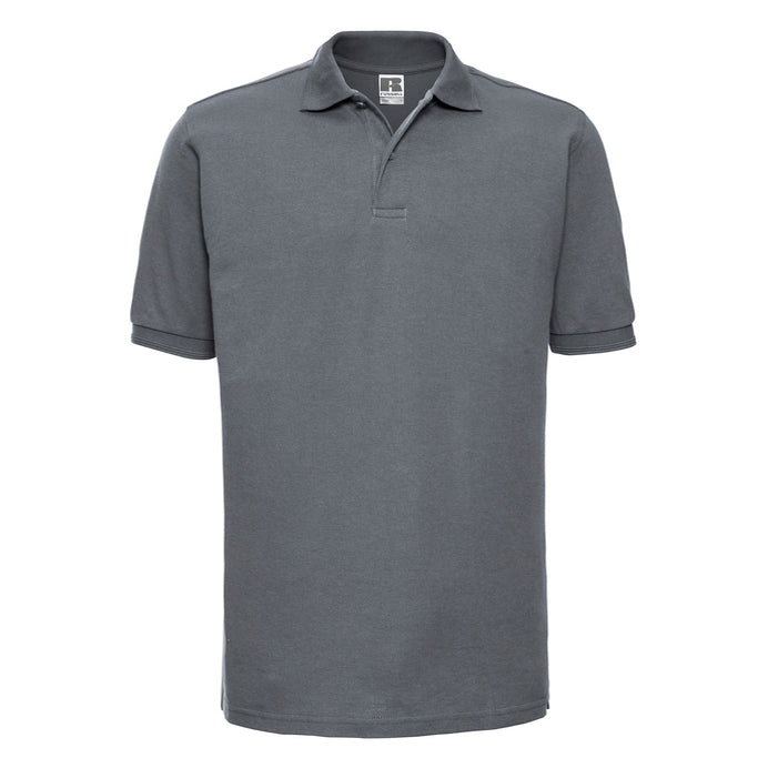 J599M Russell Hardwearing Polycotton Polo