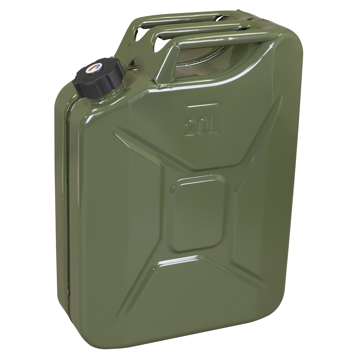 Sealey Screw Cap Metal Jerry Can 20L