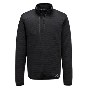 Portwest KX376 KX3 Textured 1/4 Zip Sweatshirt