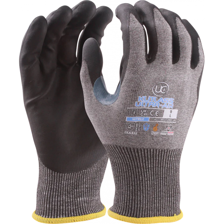 Kutlass Ultra-Air - Ultra Lightweight ISO Cut F Armormaxx Safety Glove