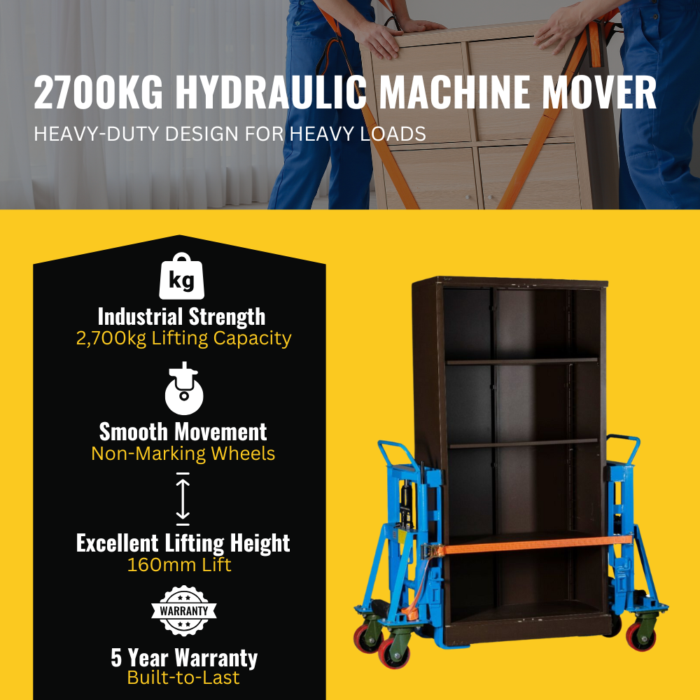 LES 2700kg Hydraulic Machine Mover
