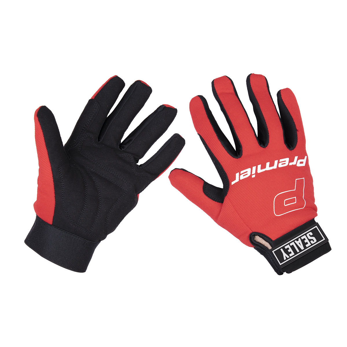 Sealey Premier Mechanic's Gloves Padded Palm