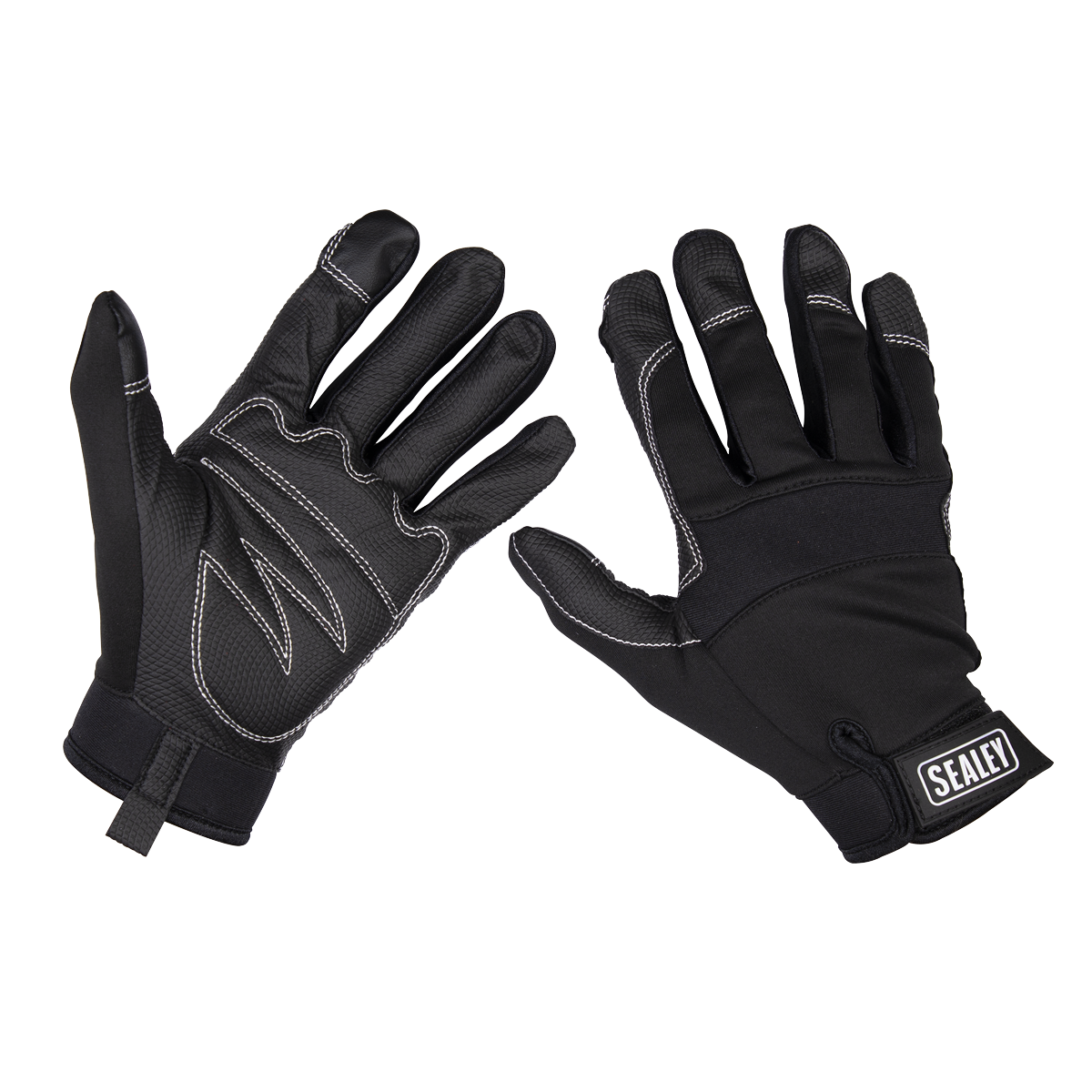 Sealey Premier Mechanic's Gloves Padded Palm