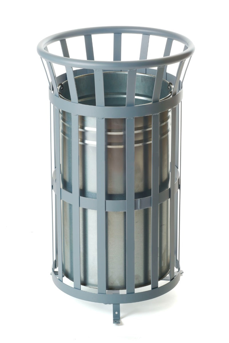 Outdoor Open Top Steel Bins