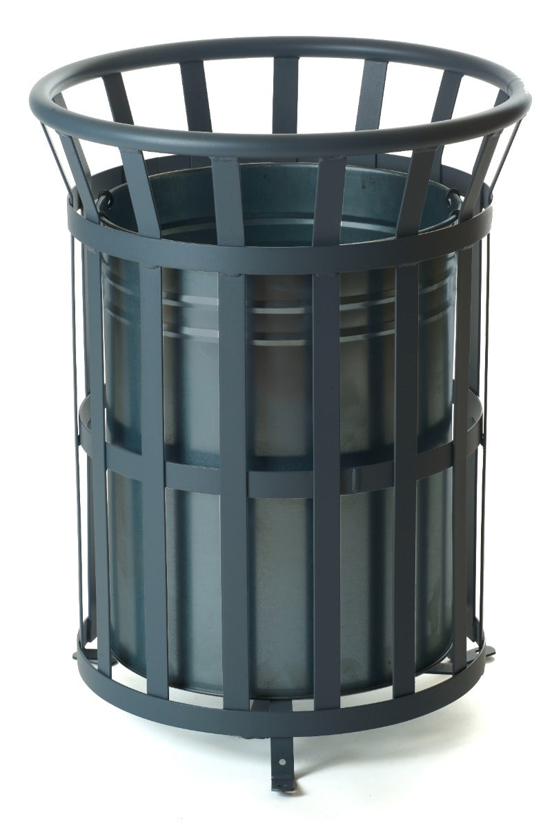 Outdoor Open Top Steel Bins