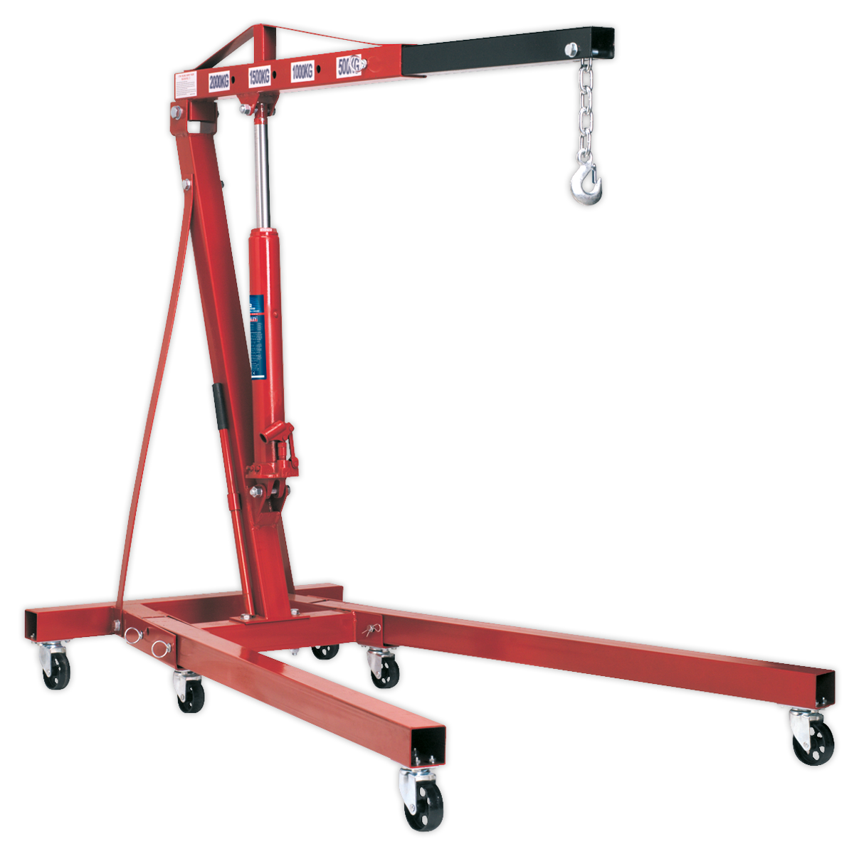 Sealey Folding Engine Crane 2 Tonne