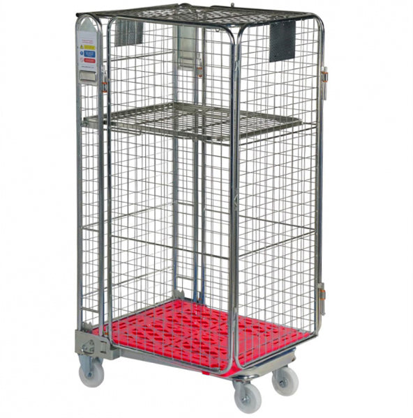 Plastic Base Nestable Roll Containers