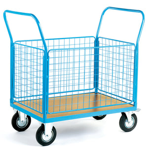 Platform Trucks with 2 Tubular Bar Sides