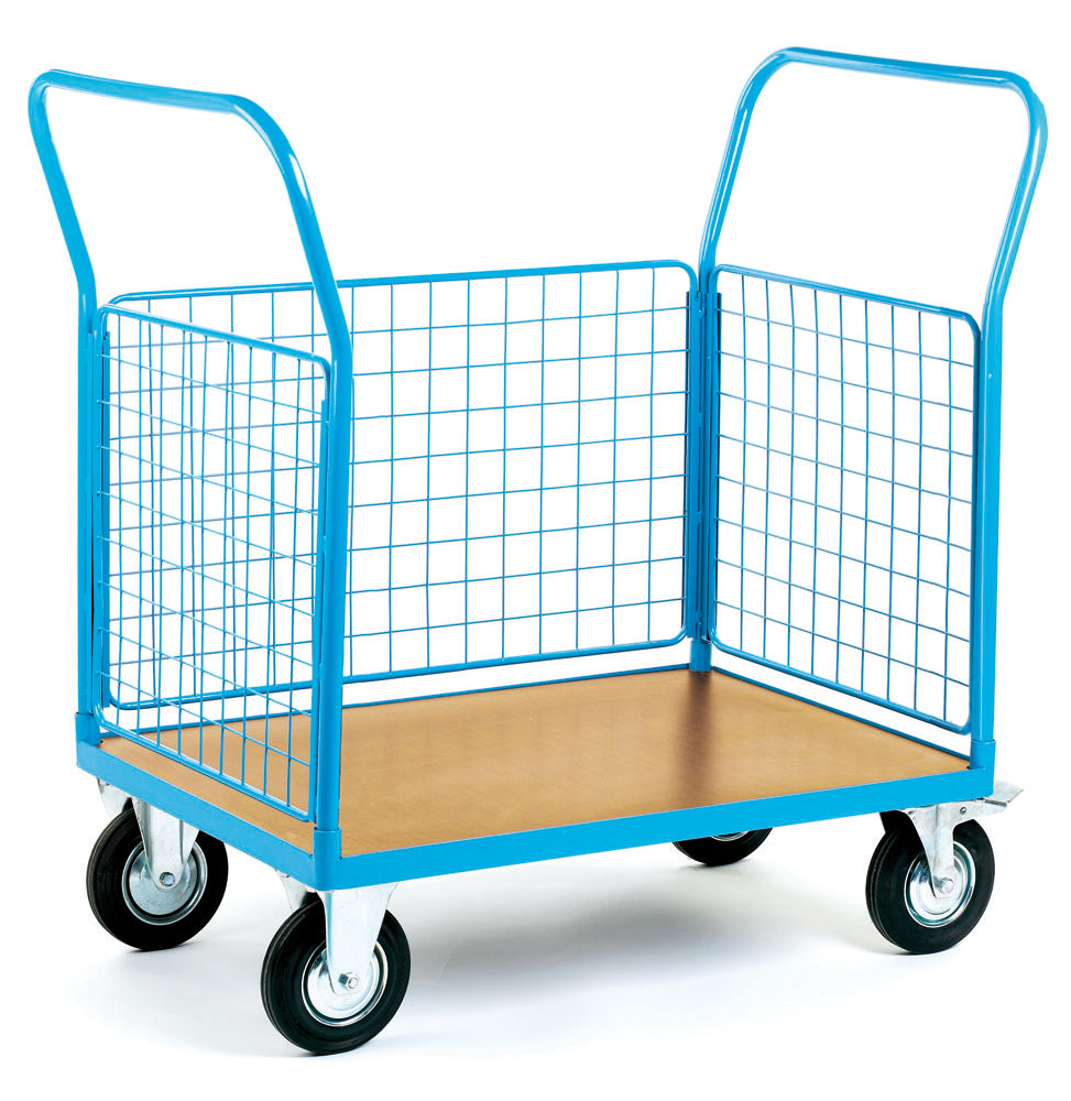 Platform Trucks with 2 Tubular Bar Sides
