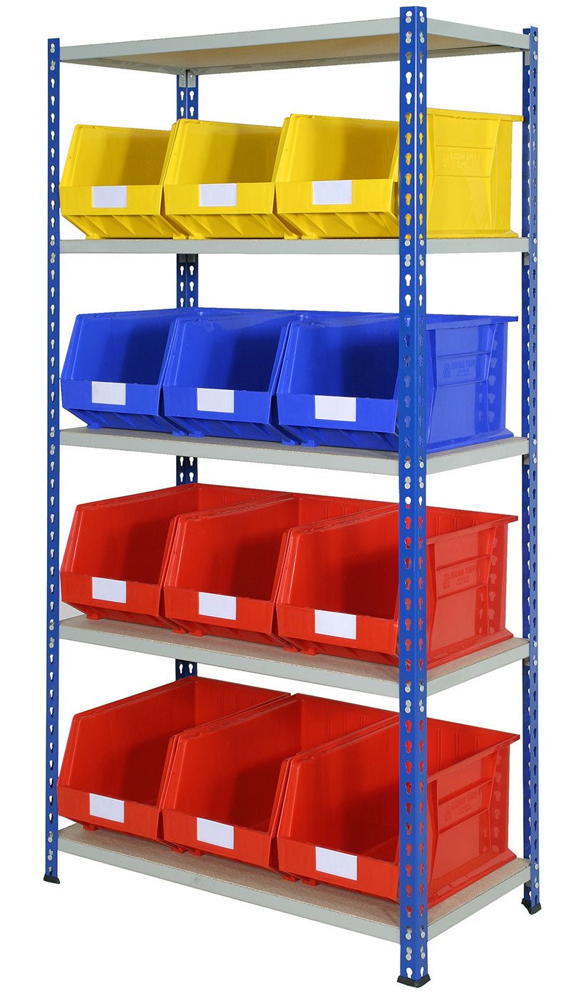 Plastic Bin Shelving