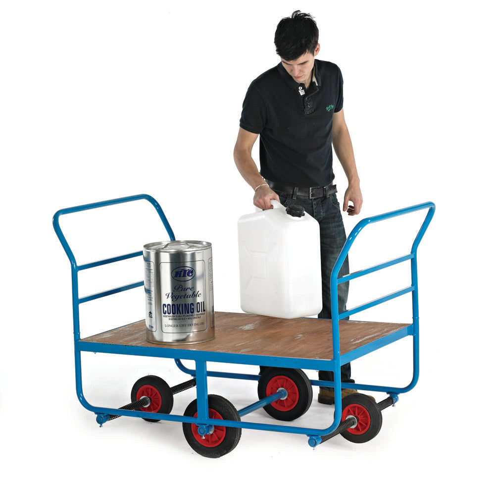 Plywood Decked Balanced Trucks