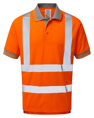PULSAR PR176 HV Orange Polo Shirt