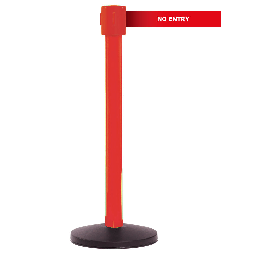 Premium Safety Belt Barriers - Messaged Belt