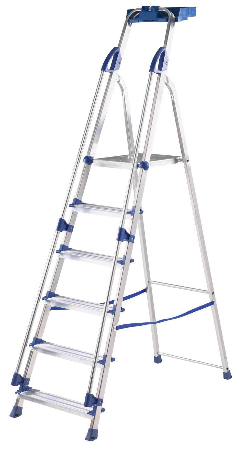 Professional Aluminium Folding Steps with Tool Tray