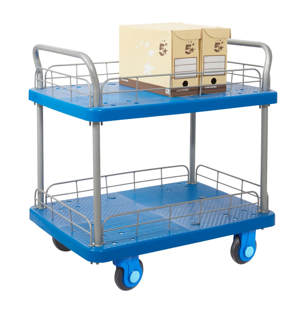 Proplaz Super Silent Platform and Shelf Trolleys