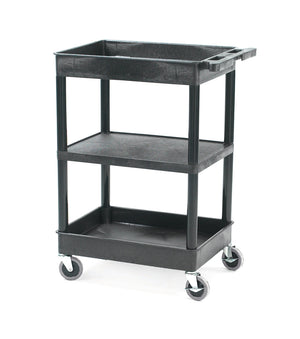 Proplaz Superstrength Plastic Multi-Purpose Shelf Trolley