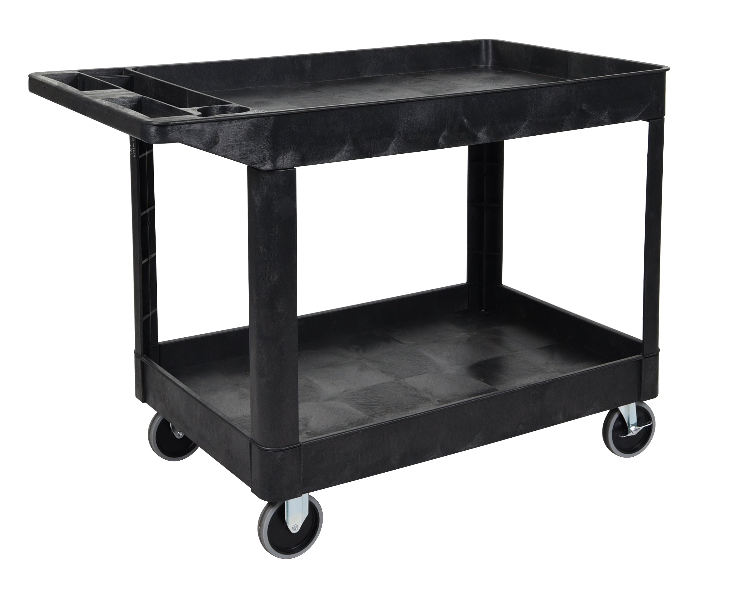 Proplaz Superstrength Plastic Multi-Purpose Shelf Trolley