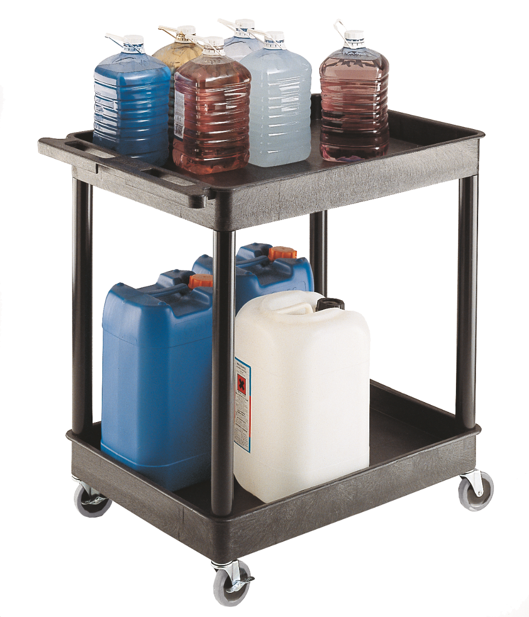 Proplaz Superstrength Plastic Multi-Purpose Trolleys - Storage Trays