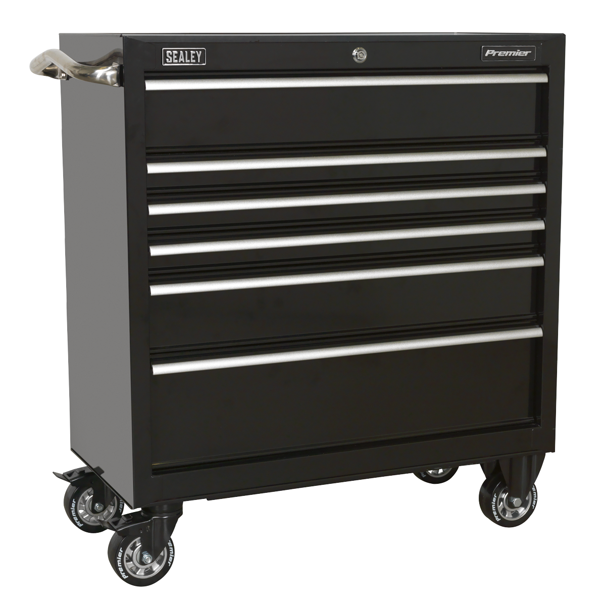 Sealey Premier™ Heavy-Duty Rollcab 930mm 6 Drawer
