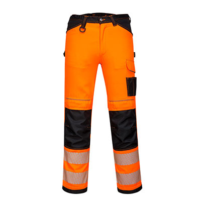 Portwest PW303 PW3 Hi Vis Lightweight Stretch Trouser