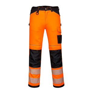 Portwest PW303 PW3 Hi Vis Lightweight Stretch Trouser