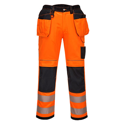 Portwest PW306 PW3 Hi Vis Stretch Holster Trouser