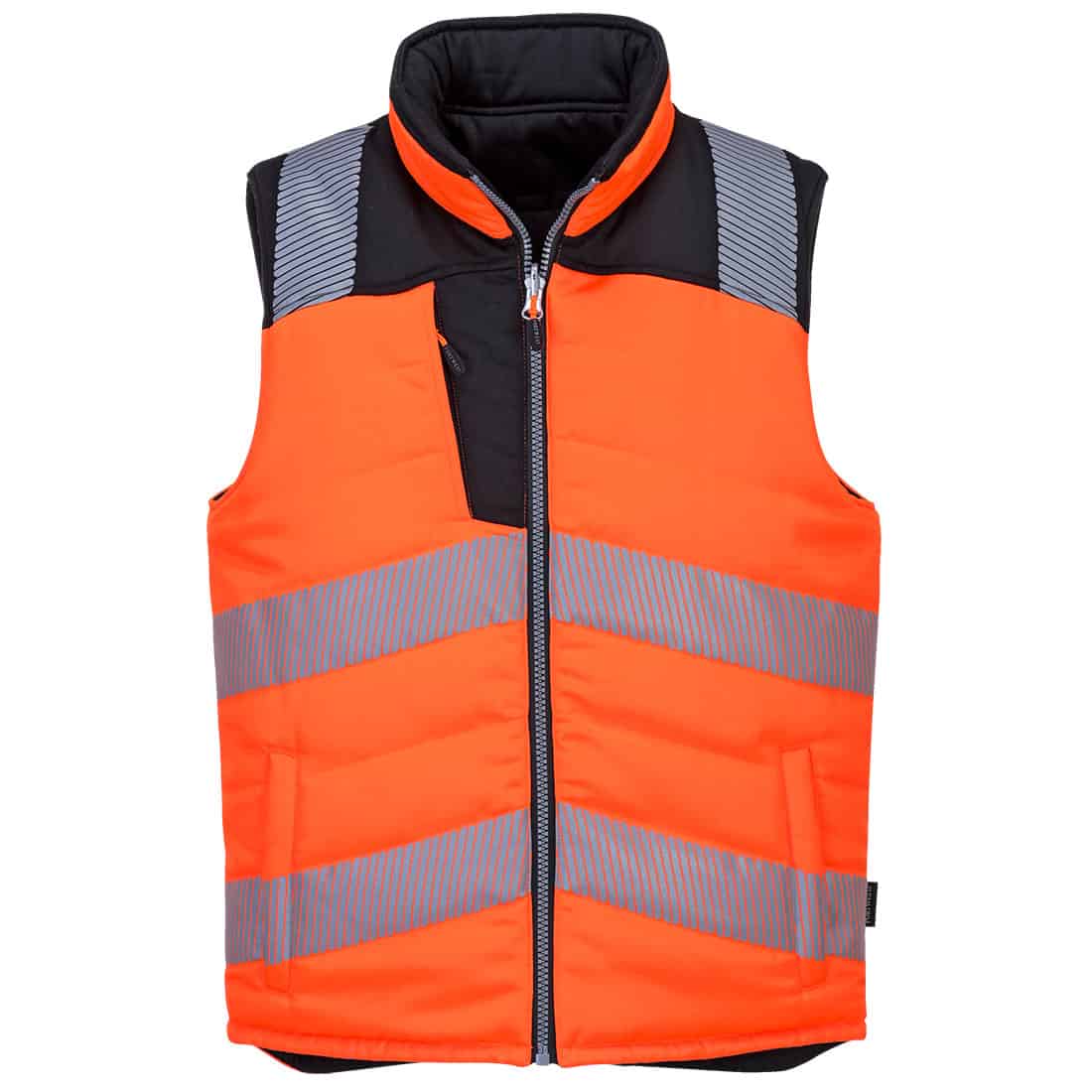 Portwest PW374 PW3 Hi Vis Reversible Bodywarmer