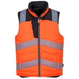 Portwest PW374 PW3 Hi Vis Reversible Bodywarmer