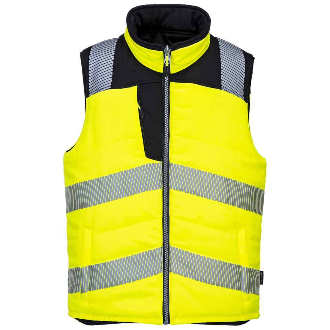 Portwest PW374 PW3 Hi Vis Reversible Bodywarmer