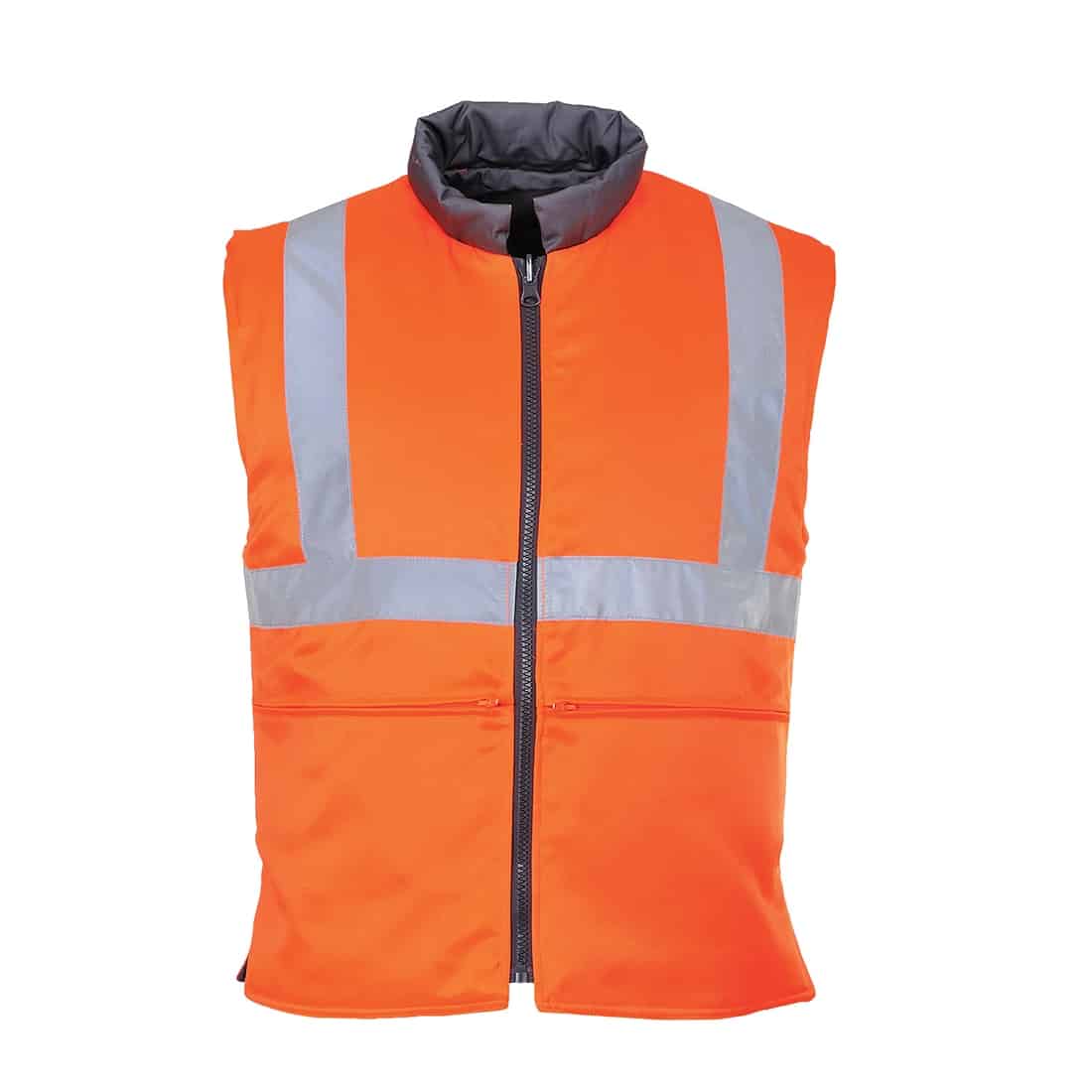 Portwest RT44 Hi Vis Reversible Bodywarmer RIS