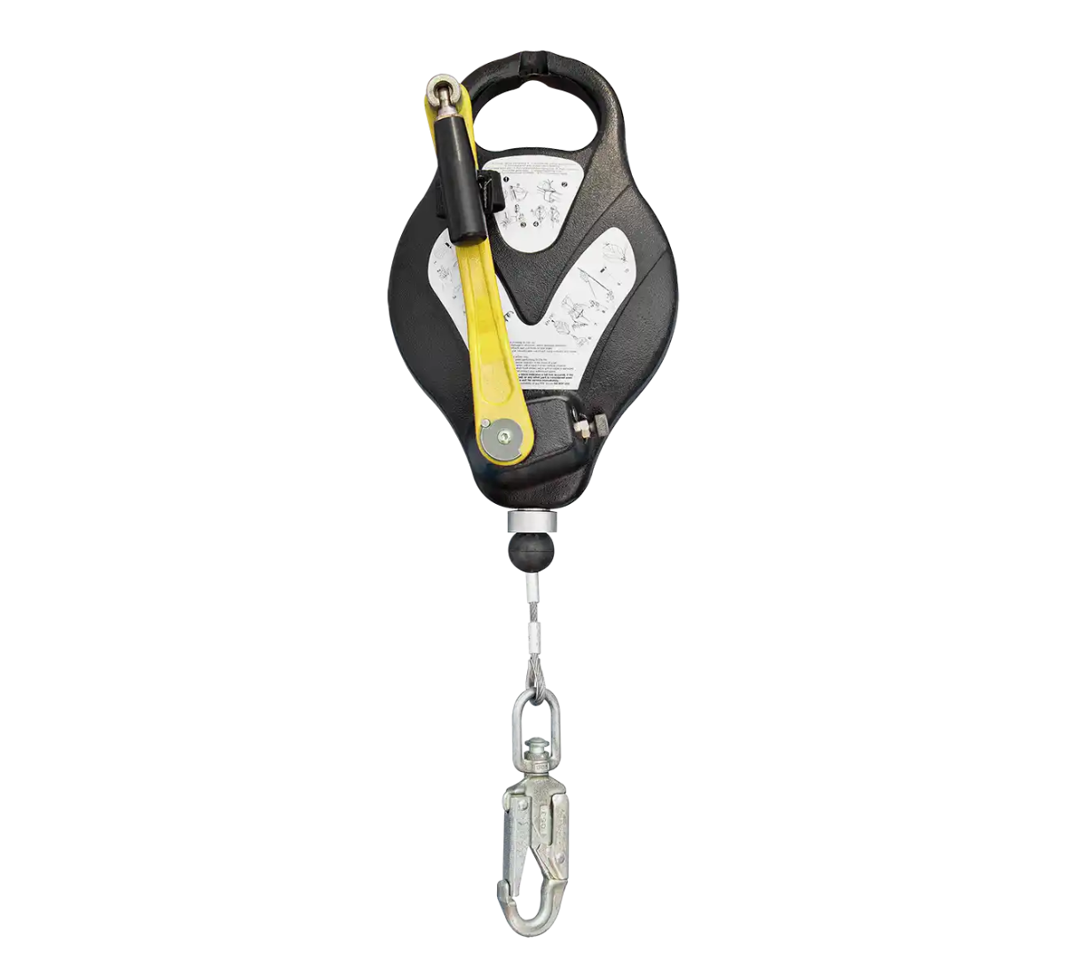 Ridgegear 15m Wire Rope Fall Arrest Block with Recovery Winch