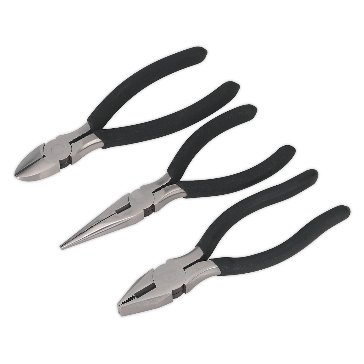 Sealey Siegen Pliers Set 3pc