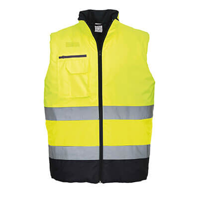 Portwest S267 Hi Vis Two Tone Bodywarmer