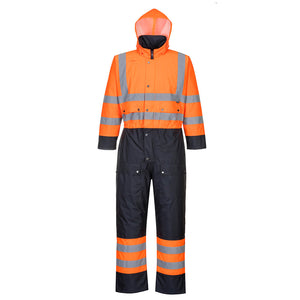 Portwest S485 Hi Vis Contrast Winter Coverall