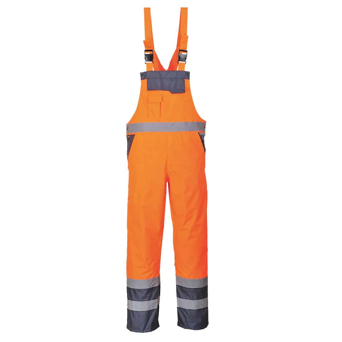 Portwest S488 Contrast Bib and Brace - Unlined