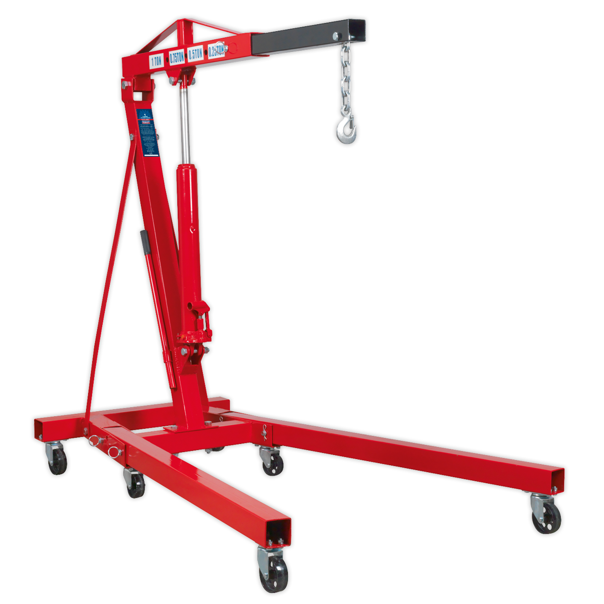 Sealey Folding Engine Crane 1 Tonne