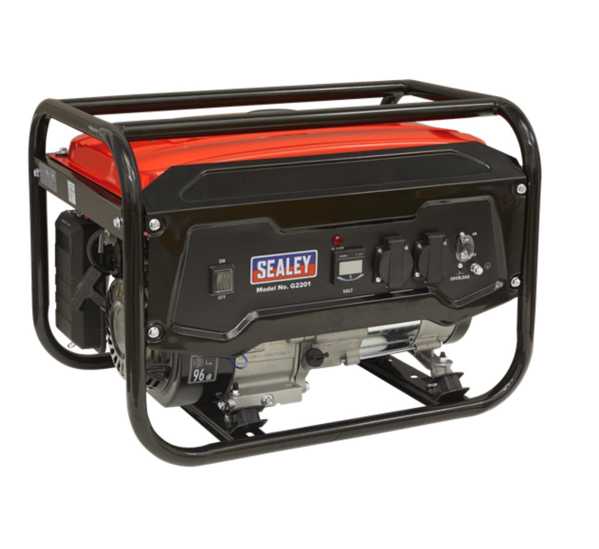 Sealey 2200W Generator 6.5hp 4-Stroke Engine 230V