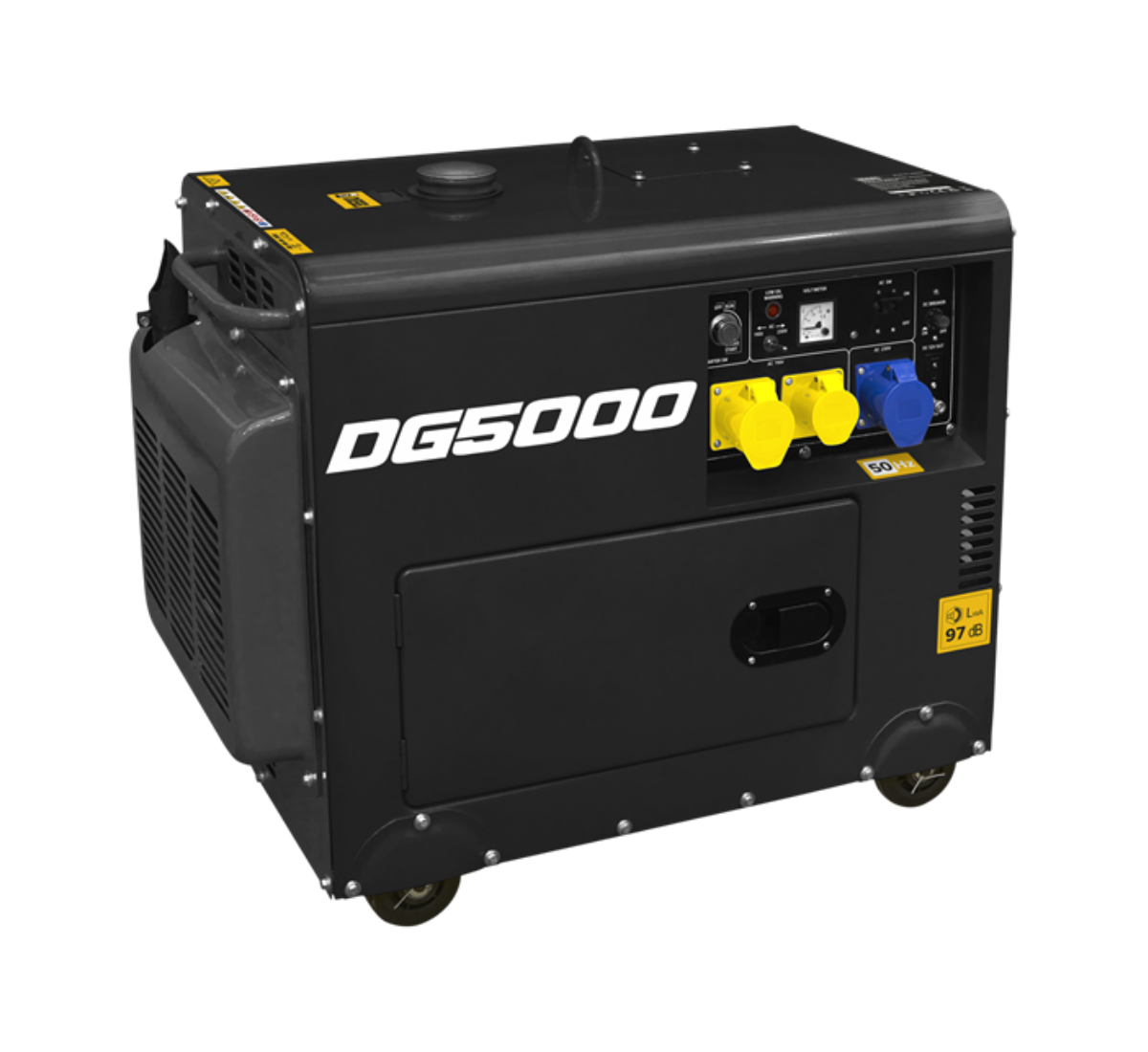 Sealey 5000W Generator 4-Stroke Engine 110/230V