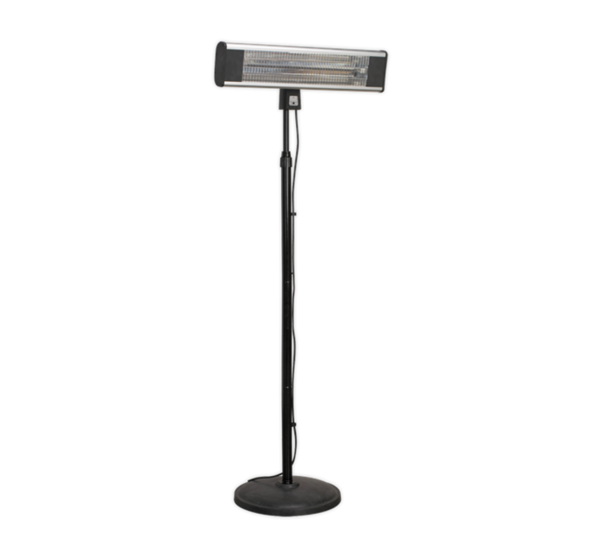 Sealey High-Efficiency Carbon Fibre Infrared Patio Heater with Telescopic Floor Stand