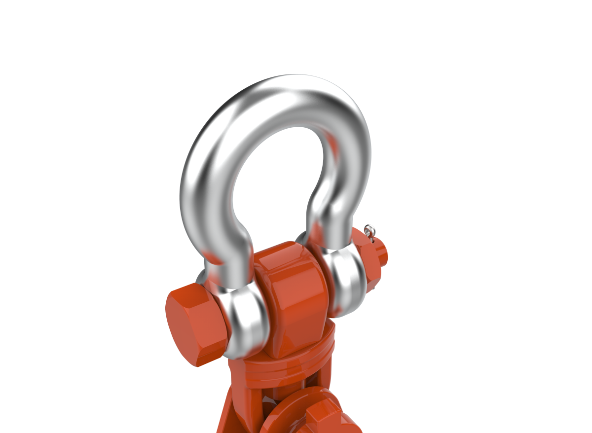 William Hackett HSB Hackett Snatch Block with Shackle