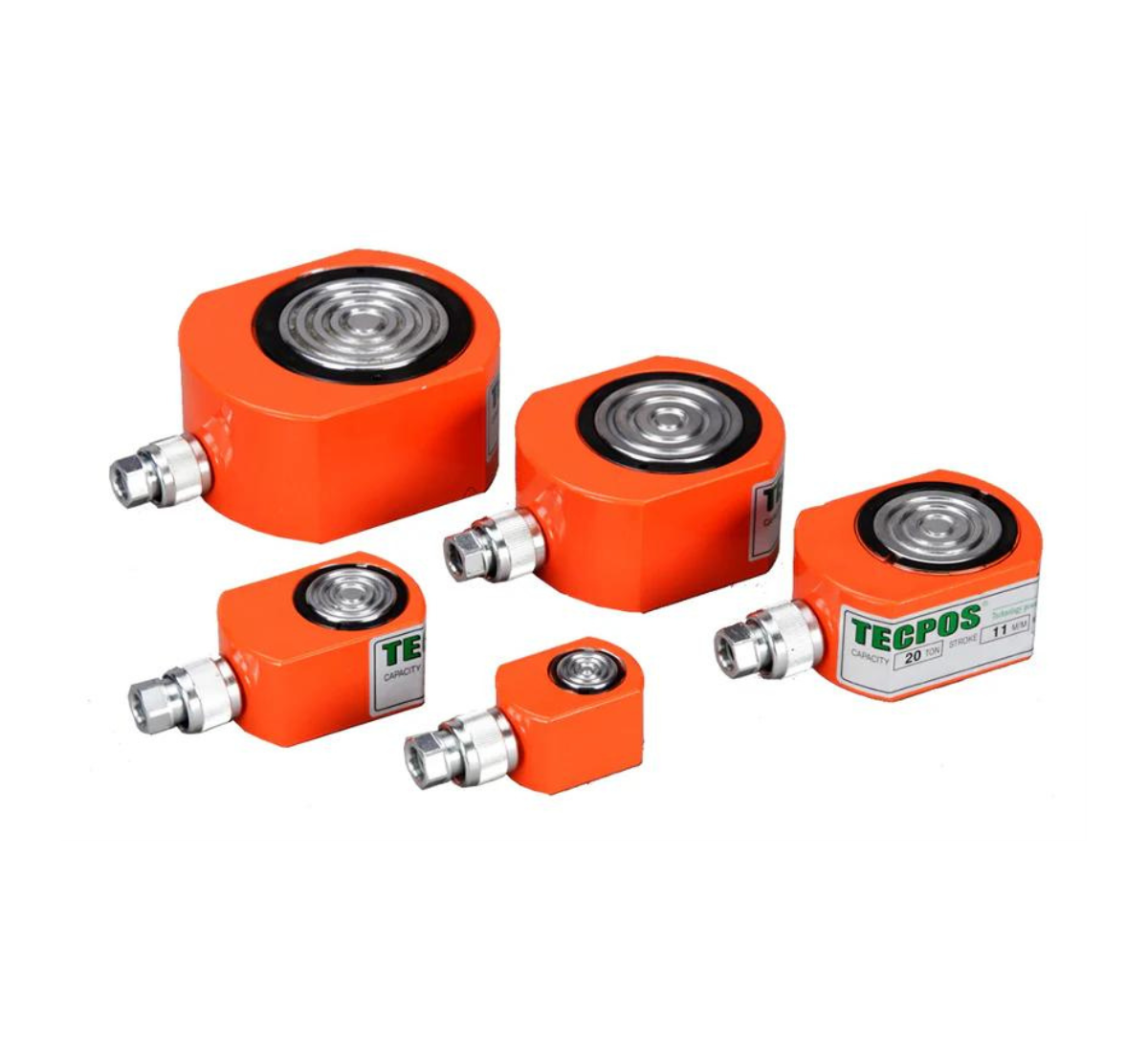 Tecpos Low Profile Pad Cylinders
