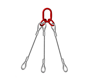 Three Leg 14mm Wire Rope Sling 5.3 Tonne