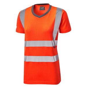 LEO Belstone ISO 20471 Class 2 Comfort EcoViz Women's T Shirt