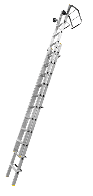 Two Section Push Up Roof Ladders