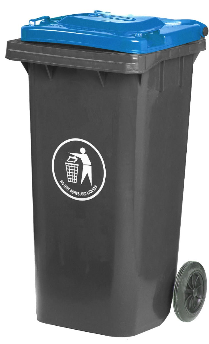 Wheeled Bins with Coloured Lids