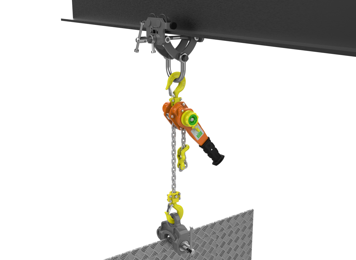 William Hackett SS-L5 QP (Quad Pawl) 800kg-15te Lever Hoist