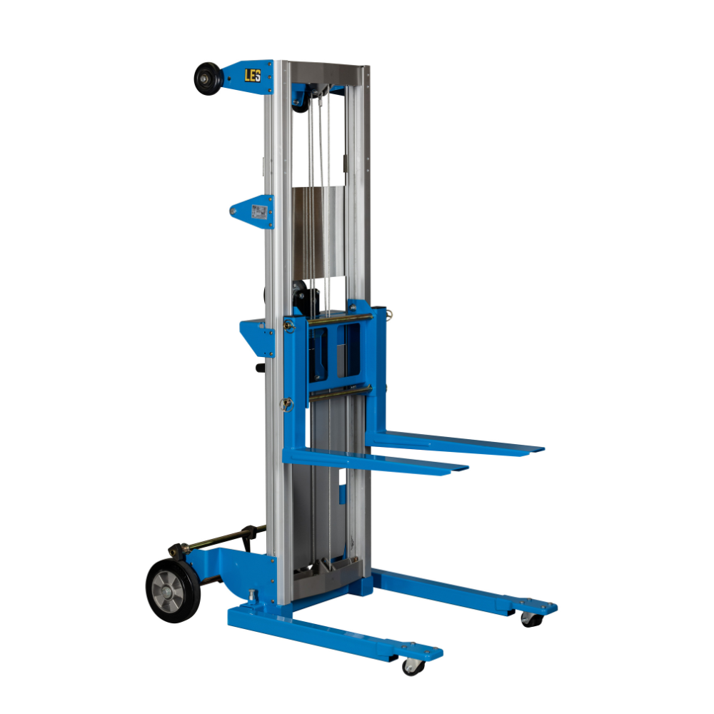 Lightweight Aluminium Hand Stacker Truck- Wide Legs