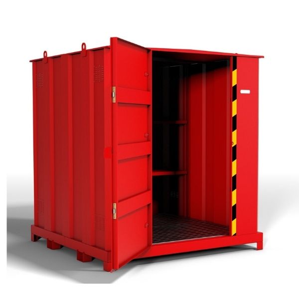 Armorgard FlamStor Walk-in Hazardous Chemical Storage Unit